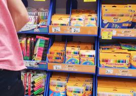 Material escolar para la vuelta al cole