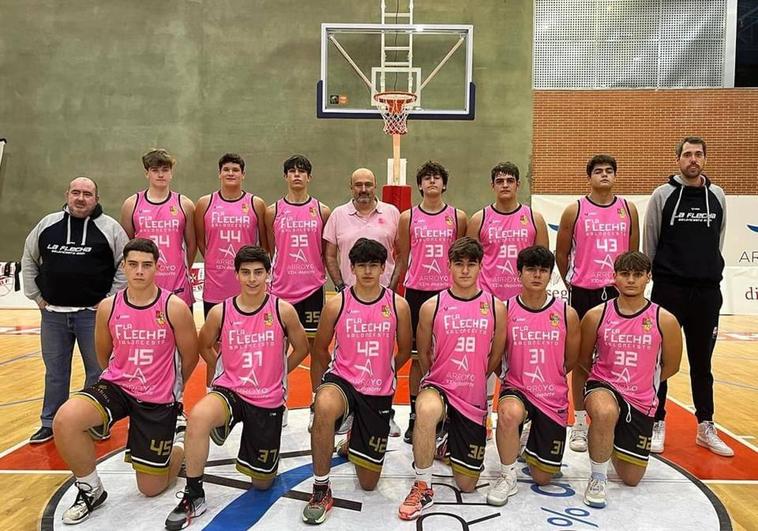 El baloncesto arroyano se viste de rosa