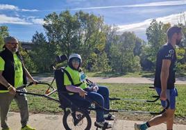 Participantes en la II Carrera Inclusiva por la Lesión Medular