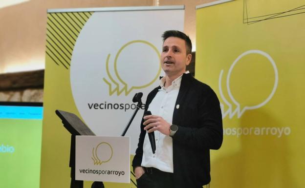 Antonio Olmo durante su intervención 