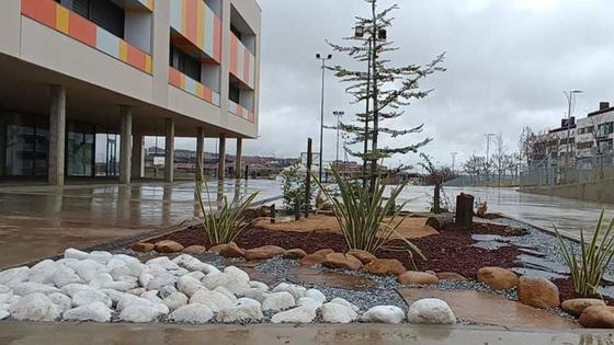 El IESO Arroyo estrena un jardín de bajo consumo