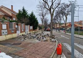 Arranque de las obras en la calle Pesqueras