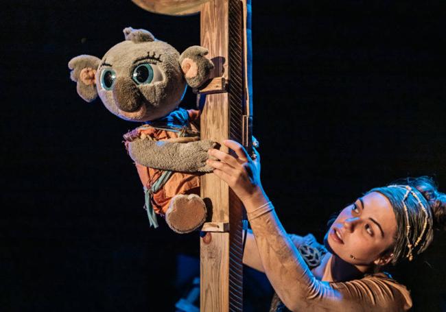 El 15 de marzo el espectáculo de marionetas 'Bunji, la pequeña koala' sorprenderá a niños y grandes.