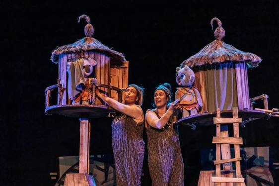 Teatro de títeres para niños y grandes