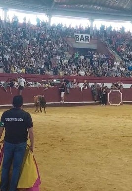 En la plaza de toros de La Flecha se vieron buenos cortes y carreras