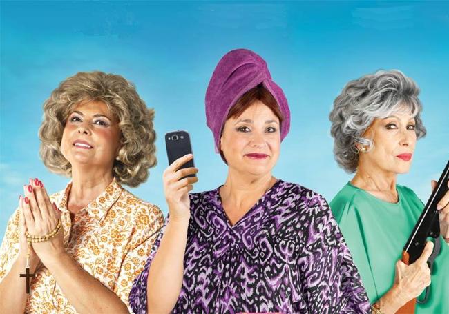 Esta obra de teatro está protagonizada por Irma Soriano, Loreto Valverde y Rosa Benito