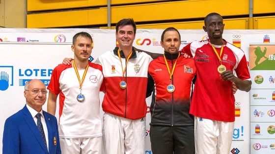 Oro para Adrián Lueje en la Liga Nacional de Kárate