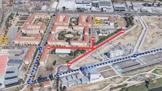 Las obras de la calle Federación de Fútbol arrancan el 7 de enero