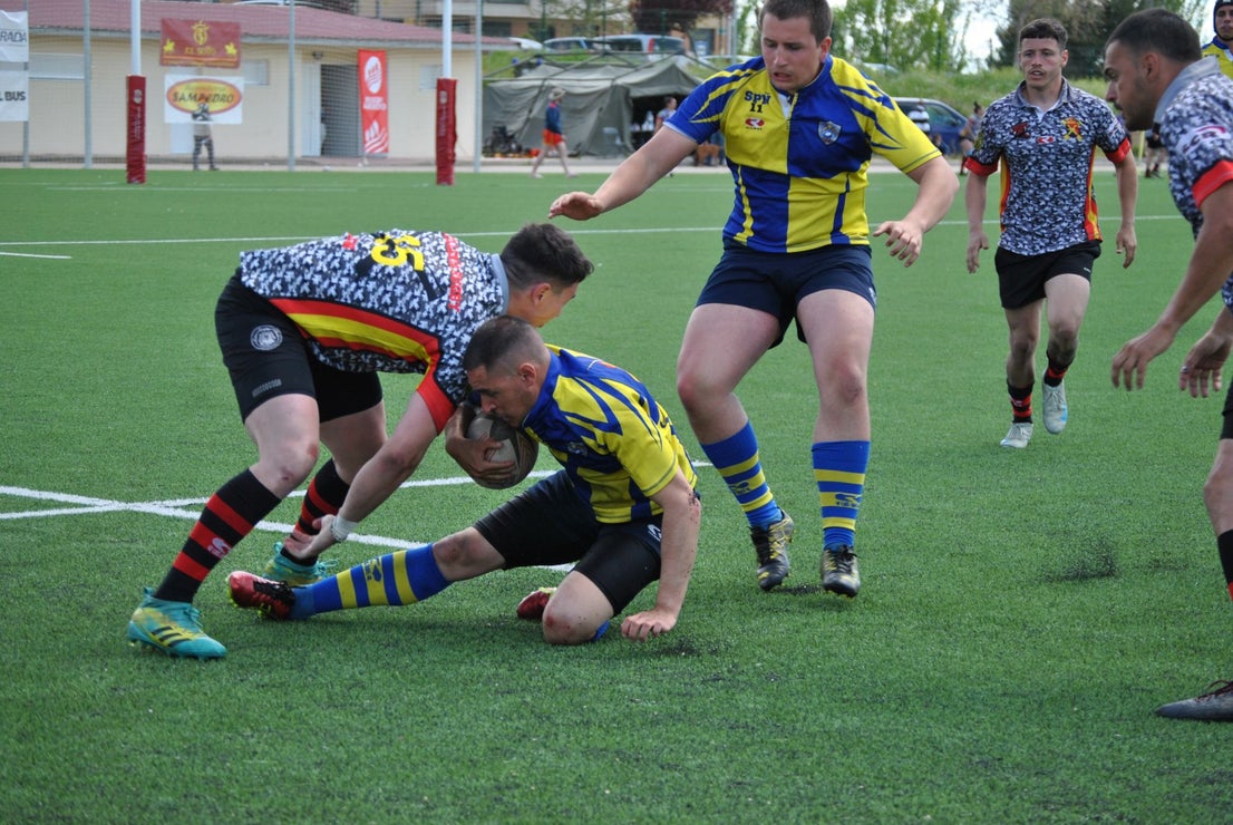 Las imágenes del Campeonato de Rugby del Ejército de Tierra