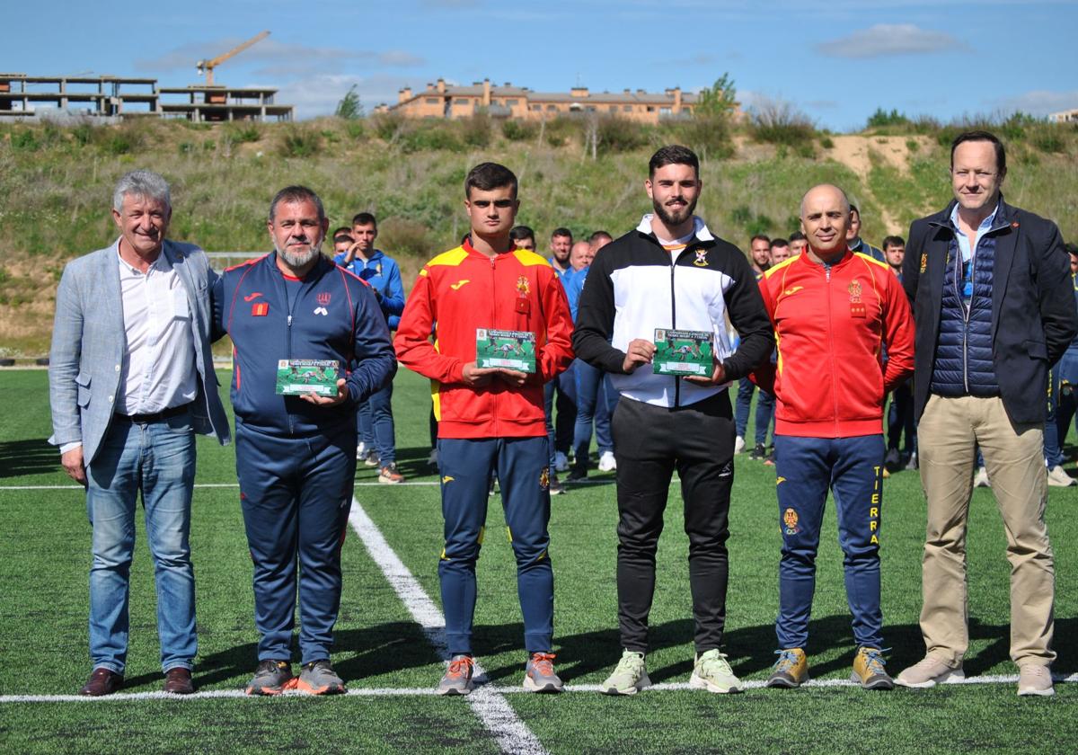 Entrega de trofeos celebrada en la tarde del domingo