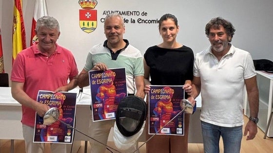 Arroyo acoge el campeonato regional de esgrima Absoluto y Veteranos