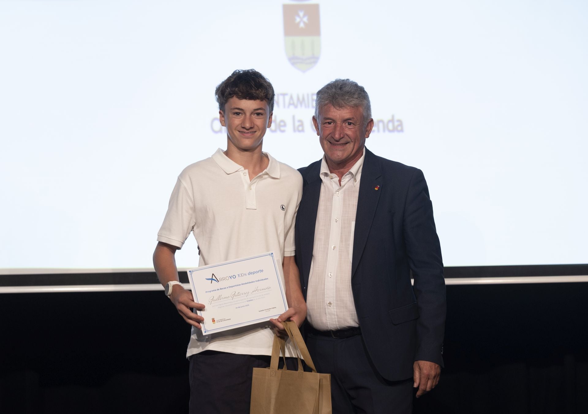 Fotos de la entrega de becas del deporte