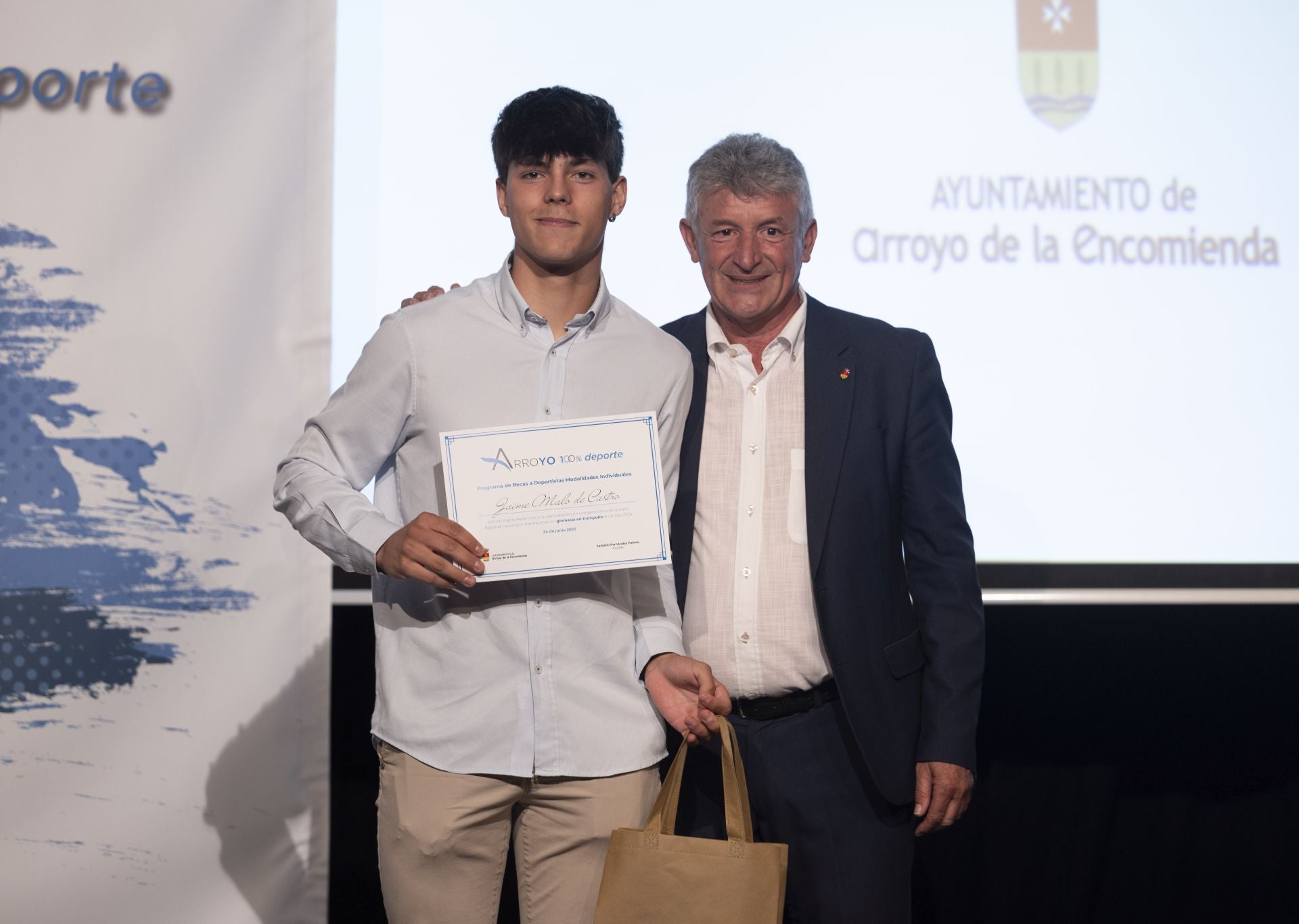 Fotos de la entrega de becas del deporte