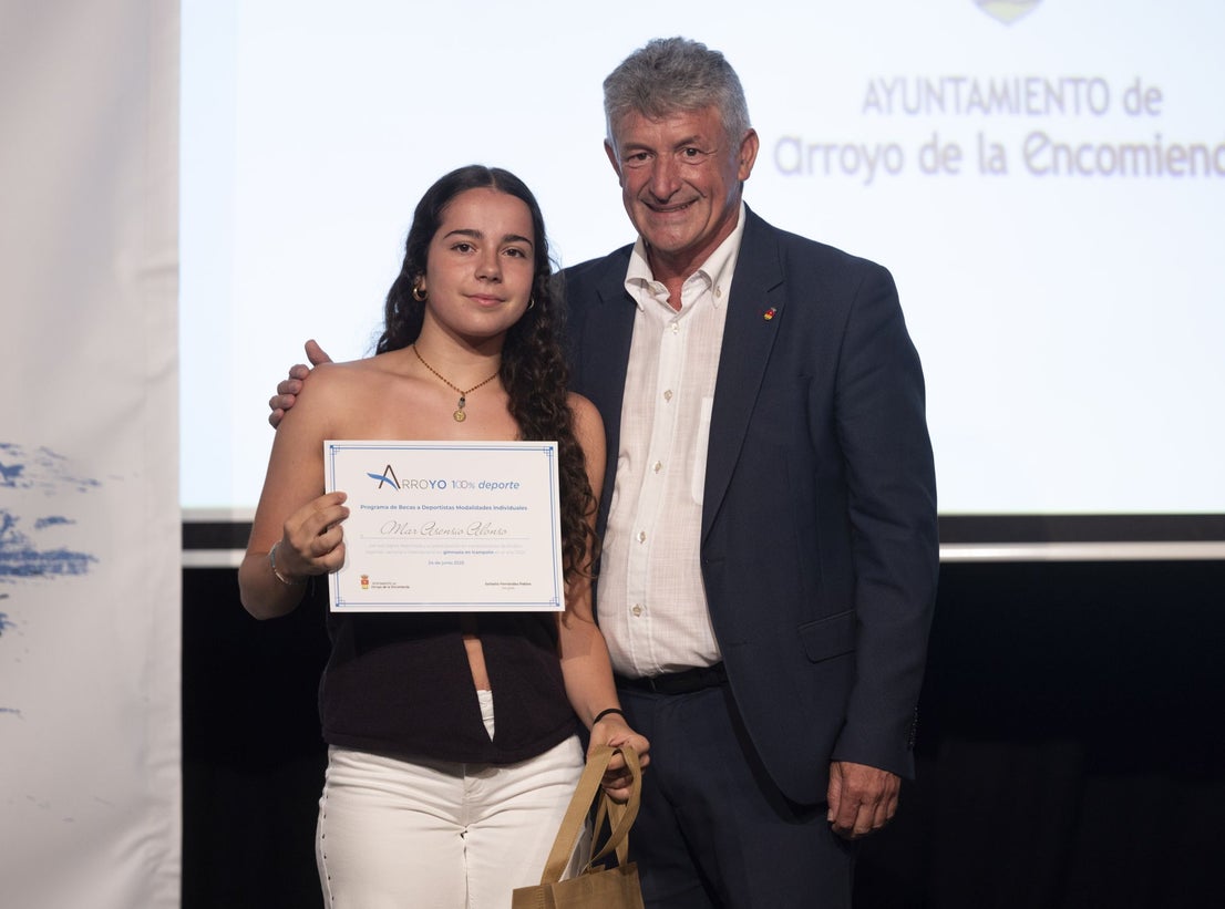 Fotos de la entrega de becas del deporte