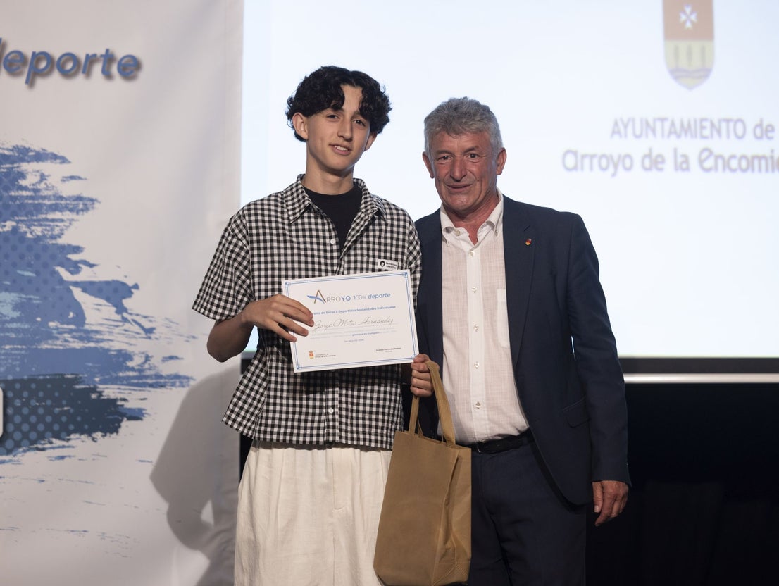 Fotos de la entrega de becas del deporte