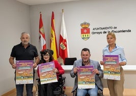 Sebastián Nogales, Mar Matías, Fran Sardón y Sandra Gonzalez durante la presentación