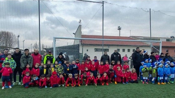 Gran éxito el XIX Encuentro Navideño de Escuelas de Fútbol