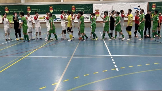 El Unión Arroyo FS se desata ante su afición y arrolla al Cuéllar Cojalba