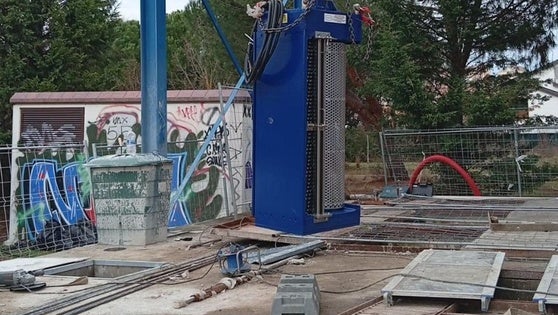 La EBAR de La Vega estrena un sistema de triturado de toallitas higiénicas