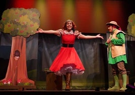 Caperucita valiente y el lobo vegetariano llegará a Arroyo el sábado 14