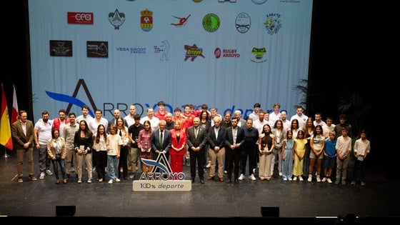 Arroyo premia a sus mejores deportistas