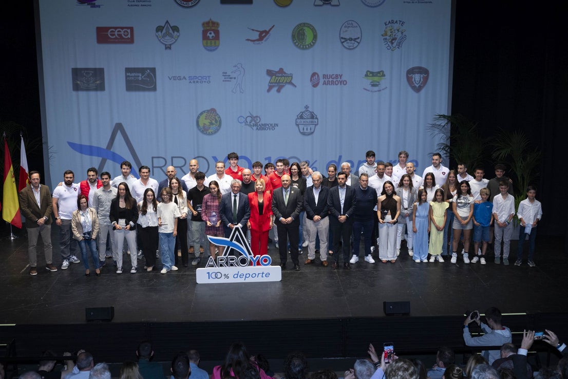 Así se celebró la II Gala Arroyo 100% Deporte