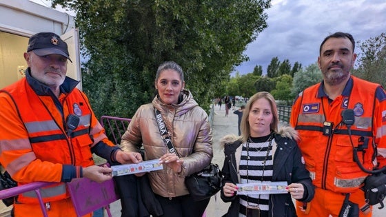 Así funcionan las pulseras centinela de las fiestas de Arroyo