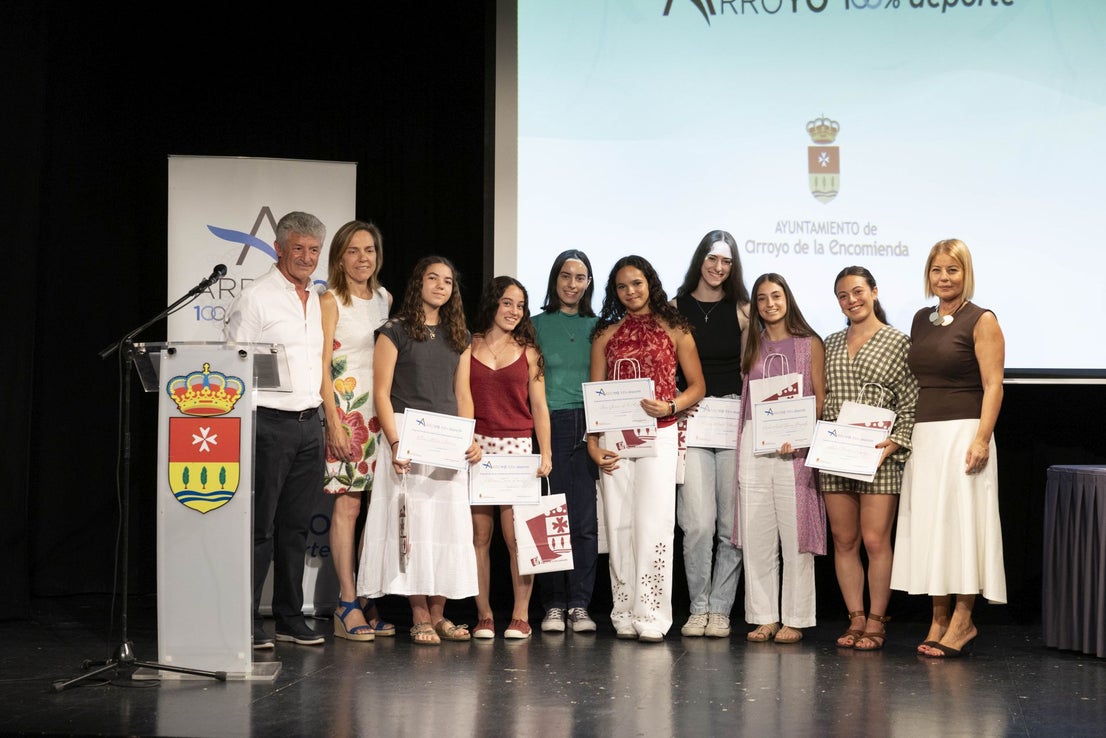 Así fue la entrega de las becas a los deportistas arroyanos