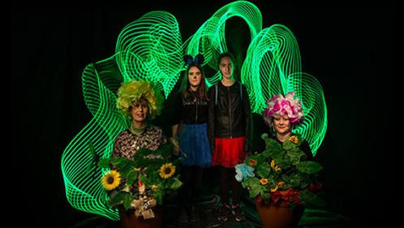 Photocall de carnaval en Arroyo. 