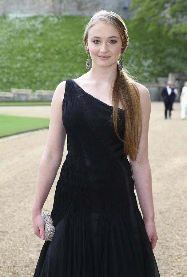 Los invitados a la cena en el palacio de Windsor