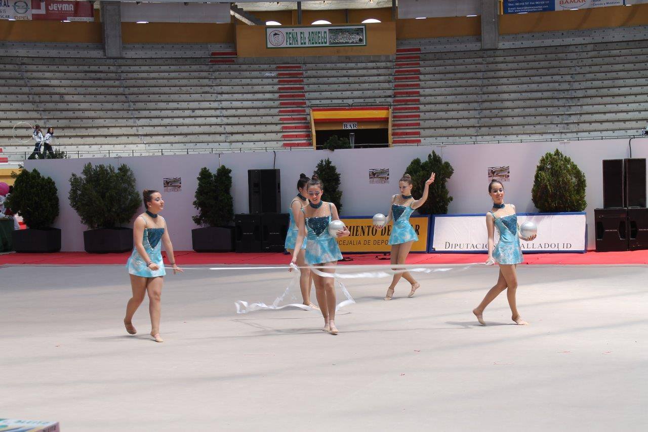 Campeonato Escolar de Gimnasia Rítmica de Castilla y León 2014 celebrado en Íscar (1/3)