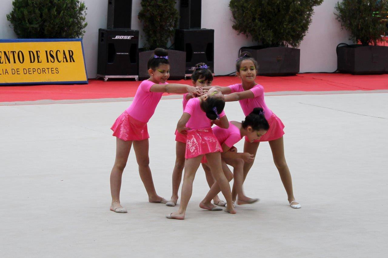 Campeonato Escolar de Gimnasia Rítmica de Castilla y León 2014 celebrado en Íscar (1/3)