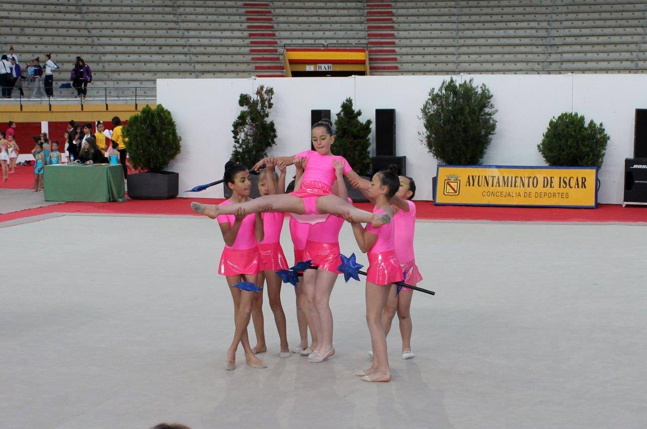 Campeonato Escolar de Gimnasia Rítmica de Castilla y León 2014 celebrado en Íscar (2/3)