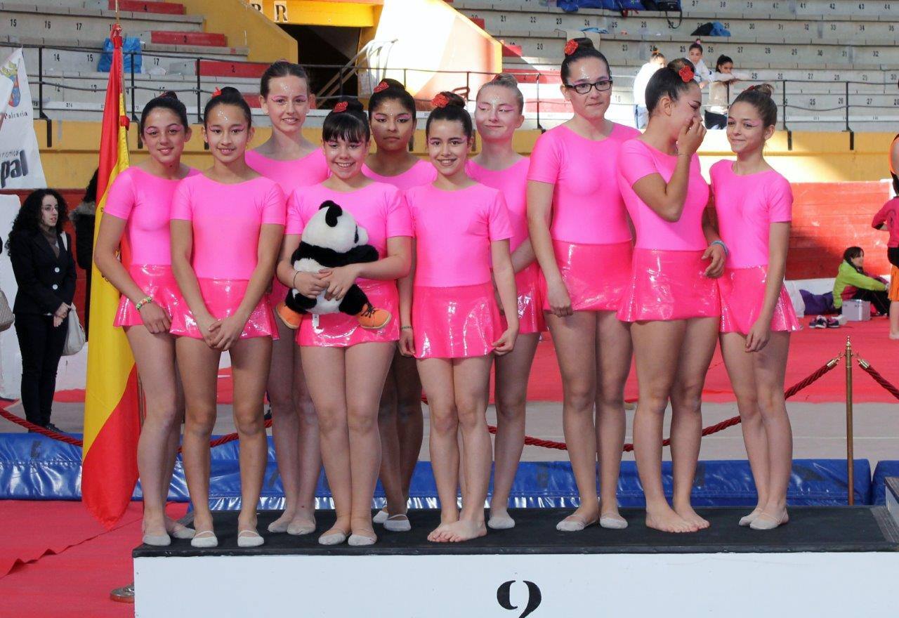 Campeonato Escolar de Gimnasia Rítmica de Castilla y León 2014 celebrado en Íscar (2/3)