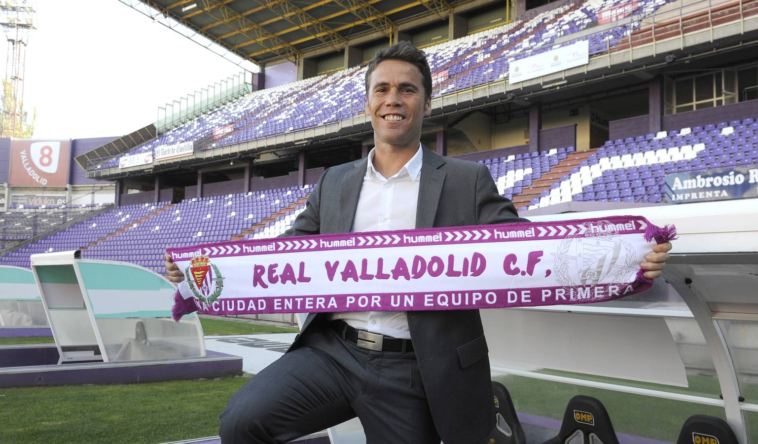 Rubi, el nuevo entrenador del Real Valladolid