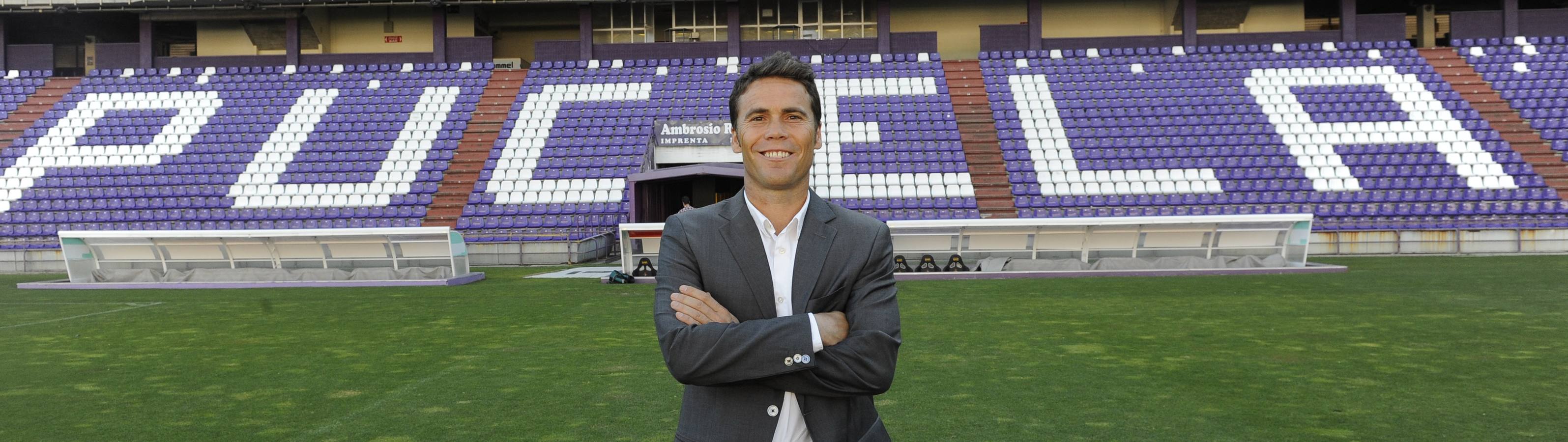 Rubi, el nuevo entrenador del Real Valladolid