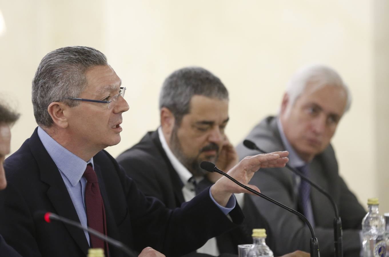 Clausura del II Ciclo de la Justicia en Ávila con Alberto Ruiz-Gallardón