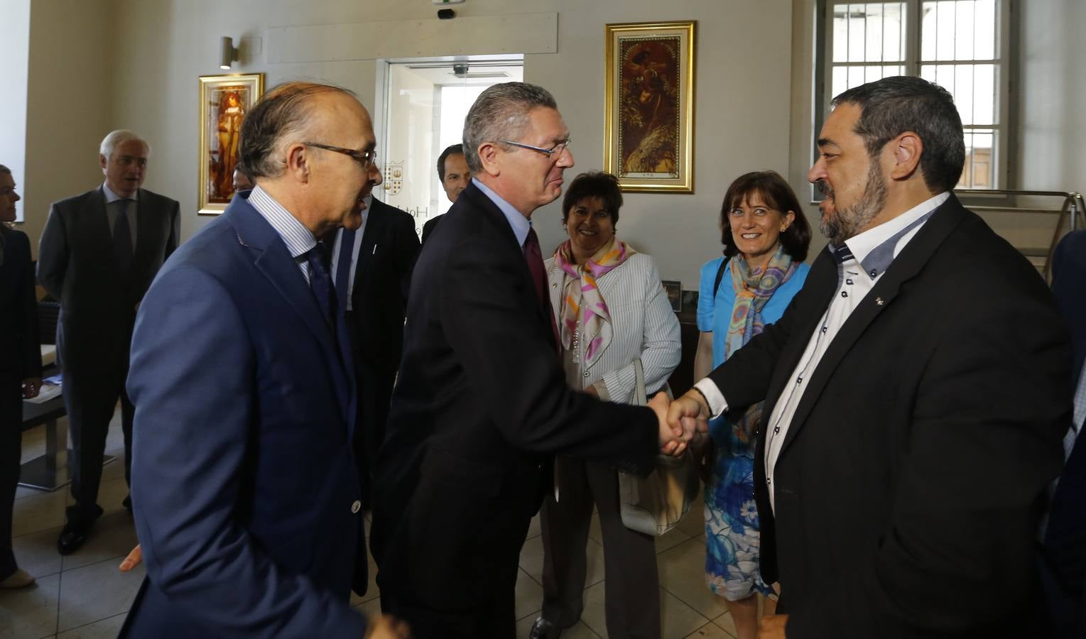 Clausura del II Ciclo de la Justicia en Ávila con Alberto Ruiz-Gallardón