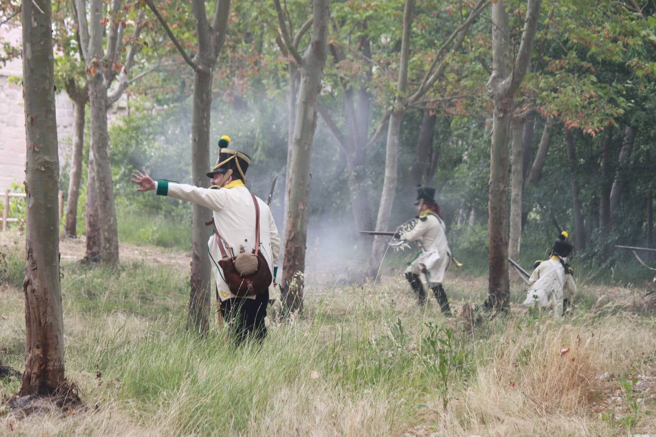 Recreación de la batalla de las tropas napoleónicas de 1808 en Torquemada (2/2)
