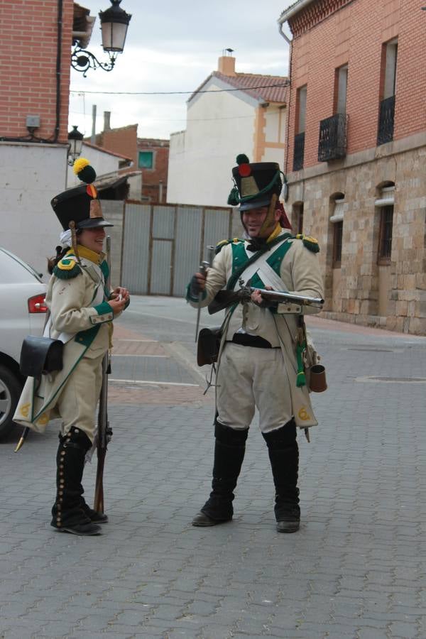 Recreación de la batalla de las tropas napoleónicas de 1808 en Torquemada (2/2)