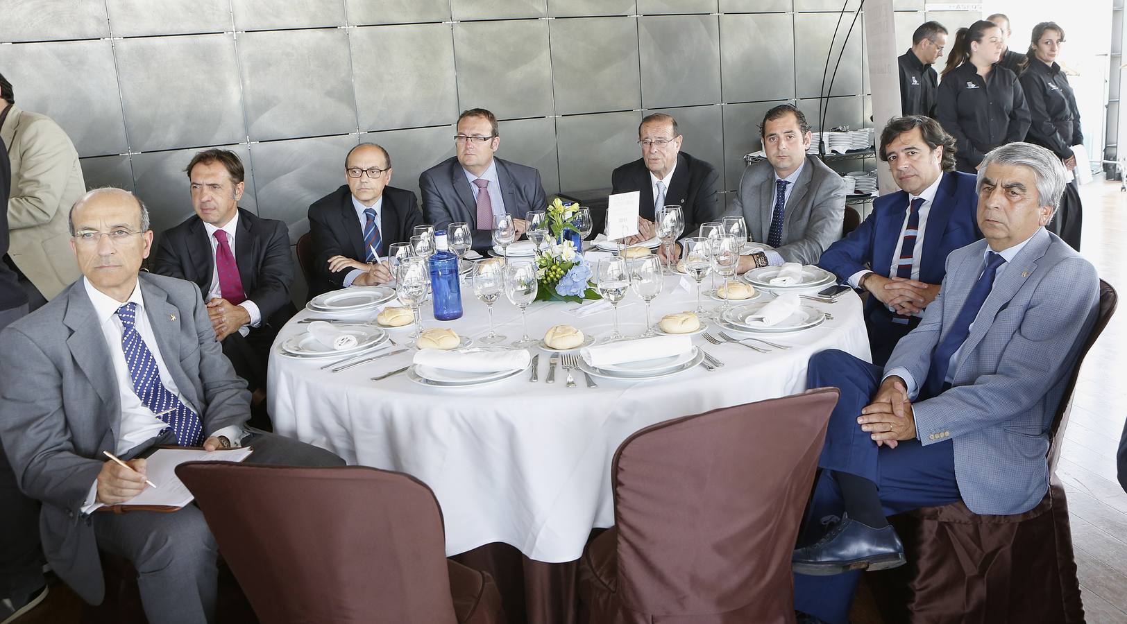 Mariano Arconada, Daniel Redondo, Rafael Monge, Julio Casado, Luis Sanz, Ivan Sanz, Manuel Salgado y Miguel Ángel Llorente .