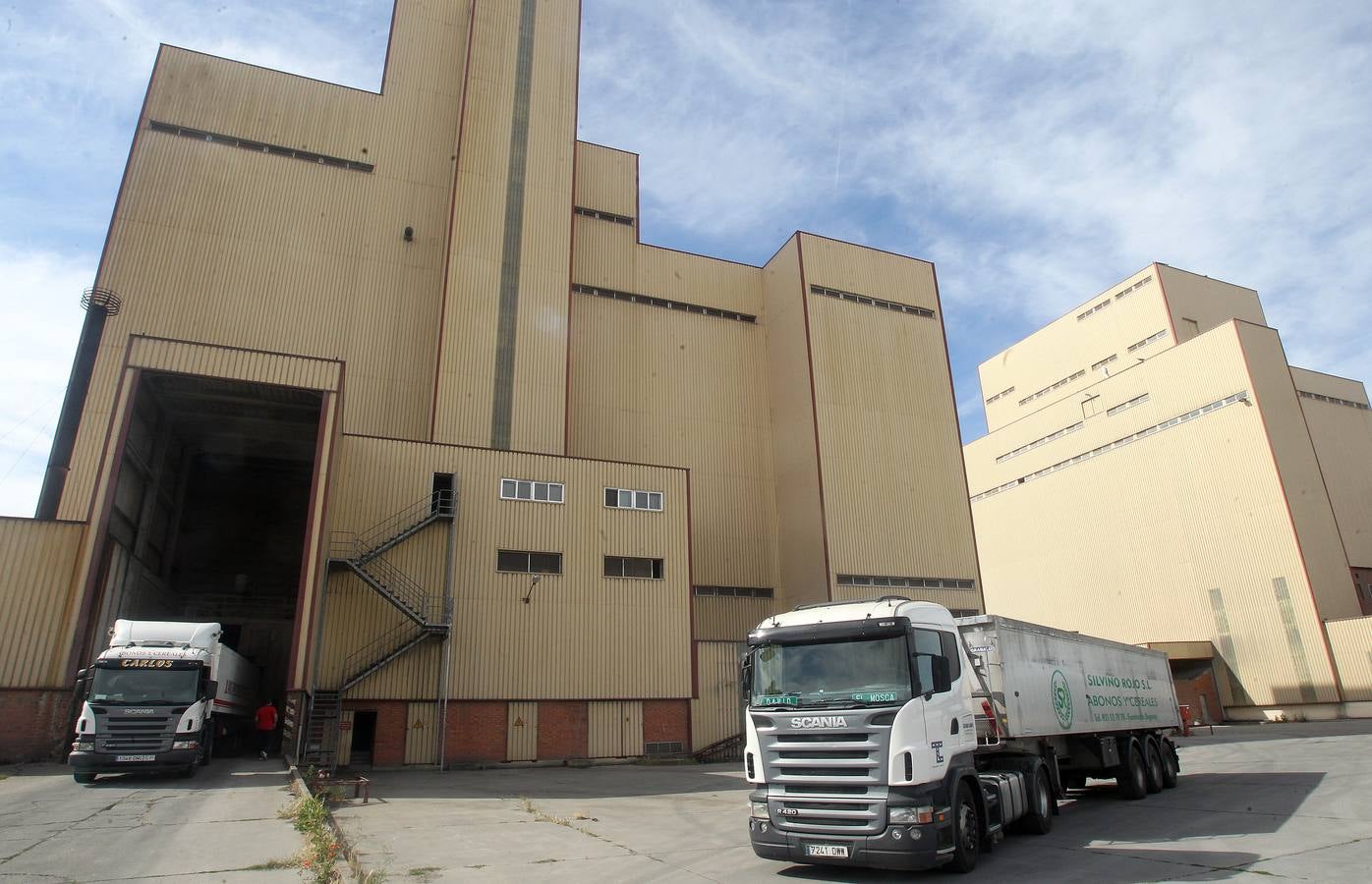 Instalaciones de la fábrica de piensos Proinserga. Segovia