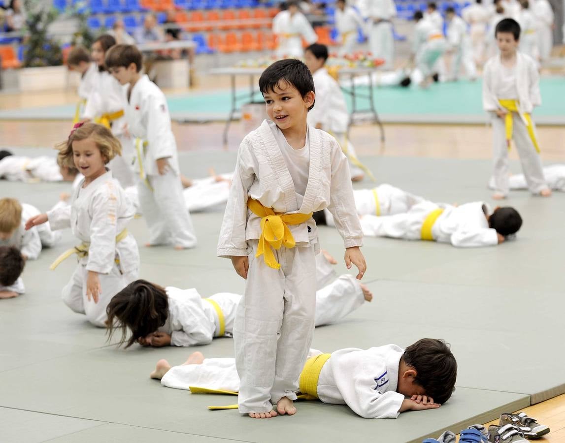 Judo en el Polideportivo Pilar Fernandez Valderrama