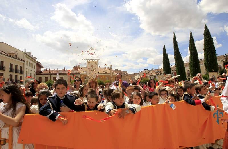 Celebración del Corpus en Palencia
