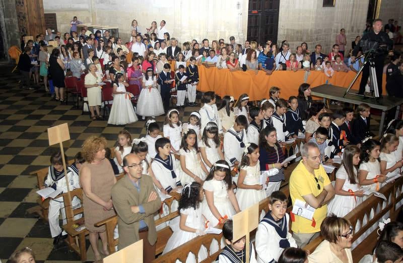 Celebración del Corpus en Palencia