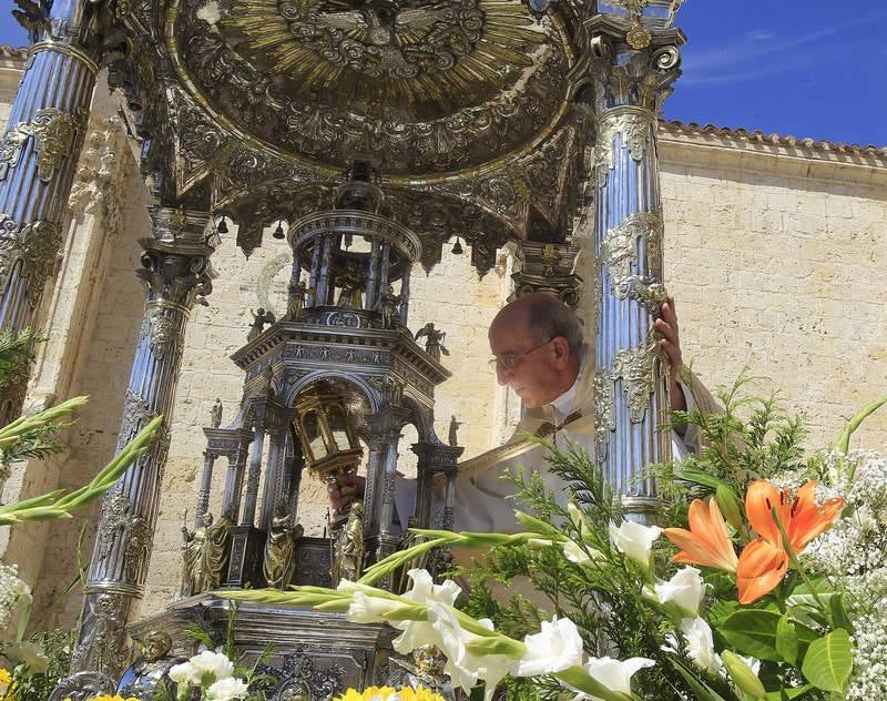 Celebración del Corpus en Palencia