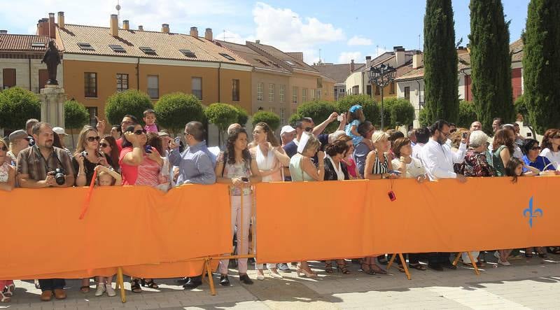 Celebración del Corpus en Palencia