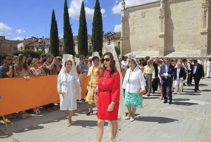 Celebración del Corpus en Palencia