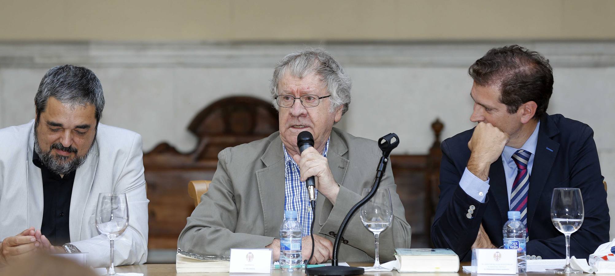 Ian Gibson, en el Aula de Cultura de El Norte