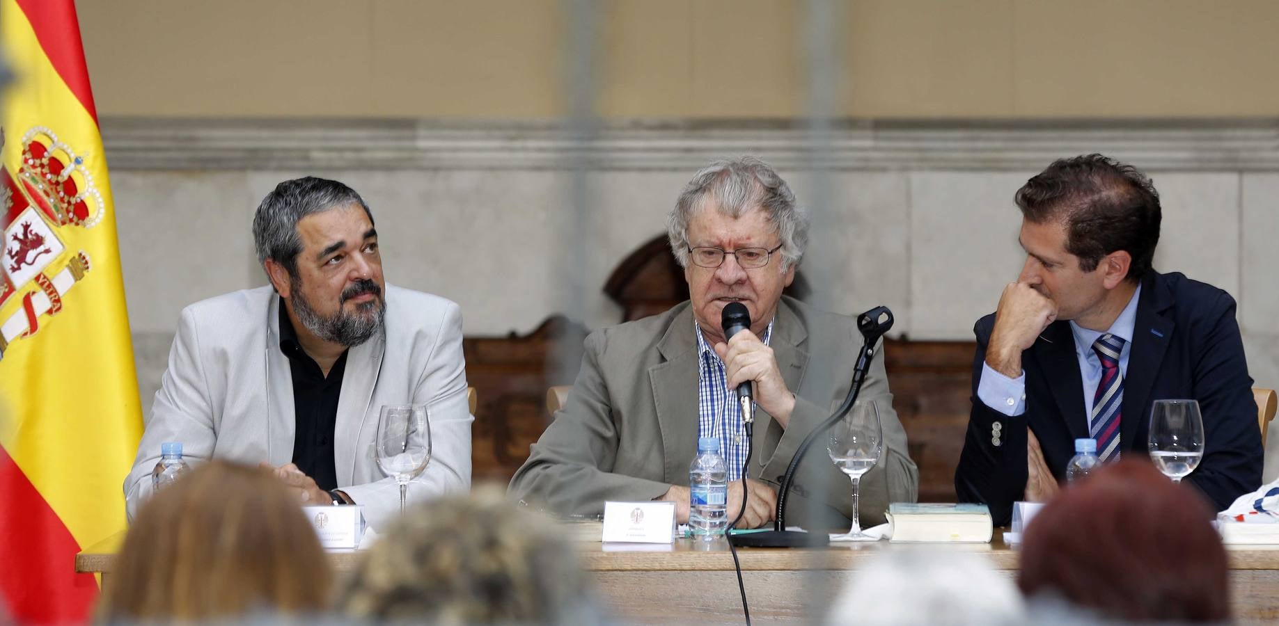 Ian Gibson, en el Aula de Cultura de El Norte